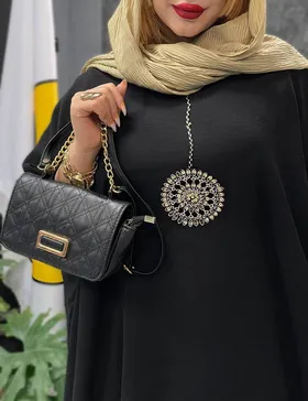مانتو عبایی خورشید کد : 7601000