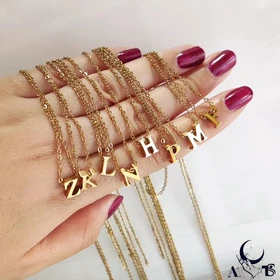 گردنبند حروف سه بعدی