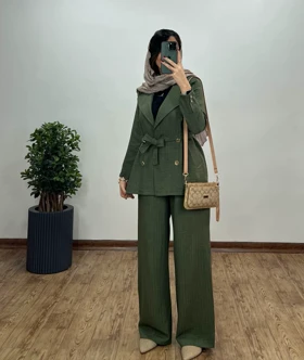 ست کت و شلوار شانتون آینام