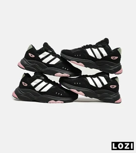 کفش کتانی مردانه مشکی گلبهی ADIDAS torsion
