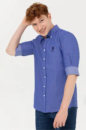 پیراهن مردانه آبی G081SZ004.000.1377664