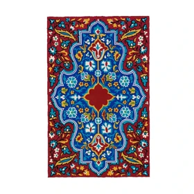استیکر پارچه و لباس پاد آفرین مدل فرش ایرانی کد 3956