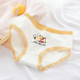 شورت زنانه نخی خرس خوابالو