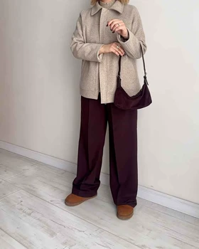 شلوار Velora (قهوه ای)