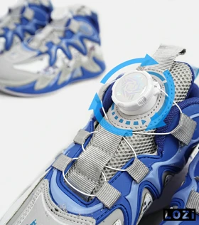 کفش کتانی بچه گانه سفید آبی 23 NIKE AIR JORDAN