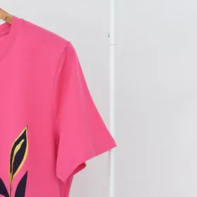 تیشرت طرح دار گل کد 107