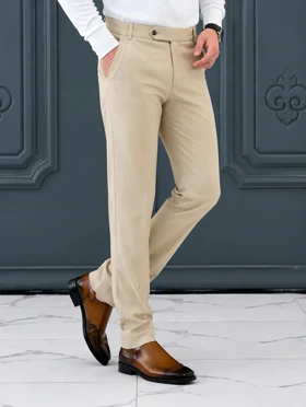 شلوار 6295 ZARA کرم
