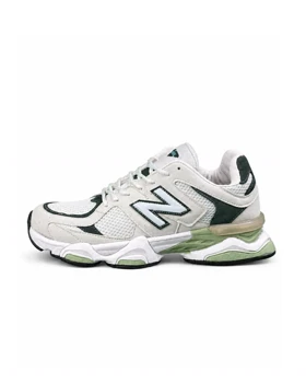 کفش کتانی بزرگ پا مدل نیوبالانس 9060 سفید سبز New Balance 9060