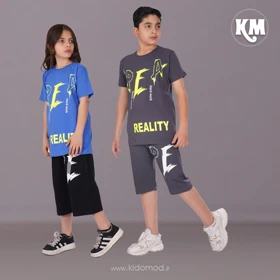 تیشرت شلوارک اسپرت Reality