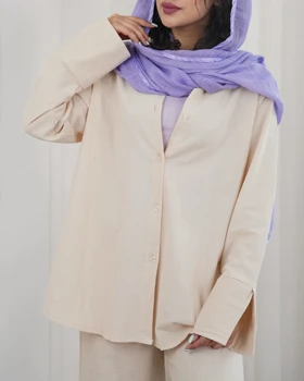 شومیز مانتویی با