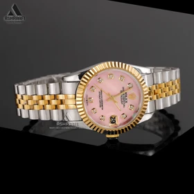 ساعت رولکس زنانه صفحه صورتی Rolex DateJust PN1