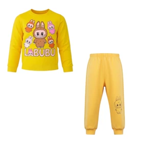 ست سویشرت و شلوار راحتی دخترانه مدل لبوبو PJ1425