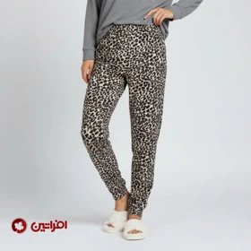 شلوار راحتی زنانه اسلش مدل پلنگی 5560