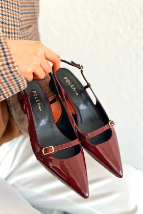 کفش پاشنه‌بلند کلاسیک زنانه polka-store polka-store