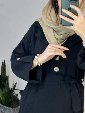 مانتو بلند دبل فیس آتنه