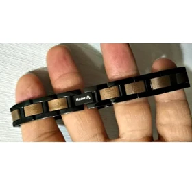 دستبند مغناطیسی مگنت آریکس wooden7 مدل u-10024