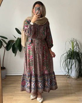 پیراهن مانتویی شماره دوزی
