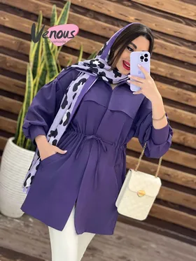 مانتو بالاژیله کمرگت