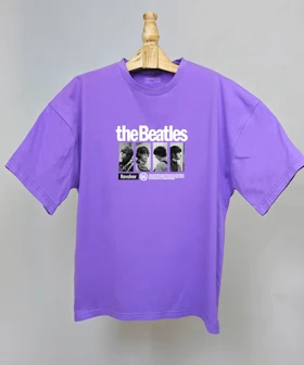 تیشرت لش مردانه و زنانه مدل گروه بیتلز The Beatles