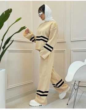 ست راه راه( دو خط)کد 9129