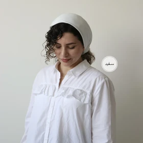 مینی اسکارف مدل پوتوس (سفید)