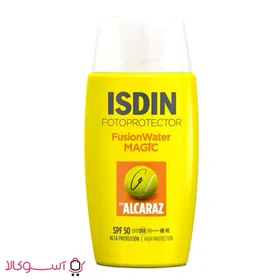 کرم ضدآفتاب فیوژن واتر مجیک ایزدین مدل alcaraz حجم 50 میل