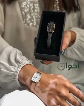 ساعت دنیل ولینگتون حصیری مستطیل اصلی