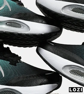 کفش کتانی مردانه و زنانه مشکی صابونی Nike pro running v02