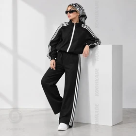 ست سویشرت و شلوار زنانه Ari Tracksuit (مشکی)