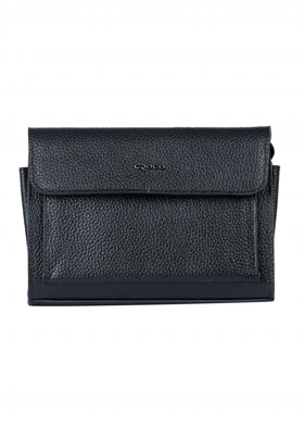 کیف پاسپورتی مردانه چرم مدل mb1002 (مشکی)