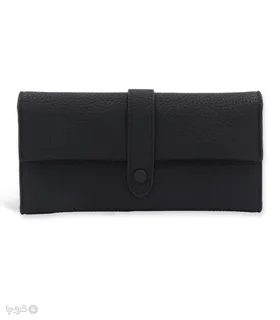 کیف پول زنانه تاشو دکمه دار Taomicmic تائومیک میک کد Y8382 ساده