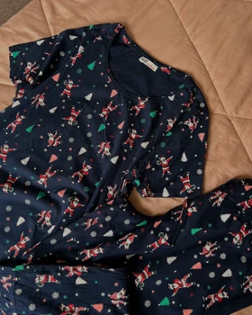 ست طرح‌دار طرح‌دار نخ و پنبه h&m