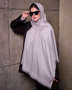 شال ابریشم ژاکارد گوچی