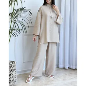 ست تونیک و شلوار اودری