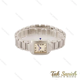 ساعت کارتیر تانک زنانه نقره ای سایز کوچک Cartier-5442-S-L