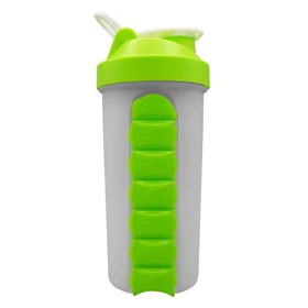 شیکر یک تیکه Tablet مدل جا قرصی دار ظرفیت 0.6 لیتر