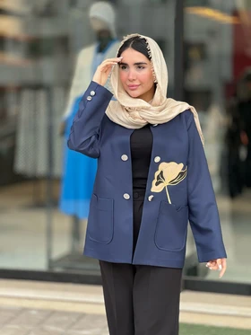 تک کت گلدوزی شده کد 815