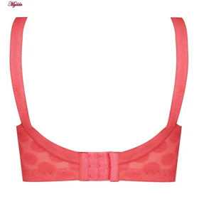 سوتین زنانه پانیذ مدل بدون فنر گلبهی کد 66353