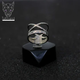 انگشتر طرح IX لاکچری استیل