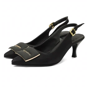 کفش مجلسی زنانه پاشنه‌دار 5 سانت مدل 400920 _ sandal valentino