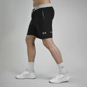 شلوارک ورزشی مردانه آندر آرمور مدل Heat Gear-D8068 مشکی