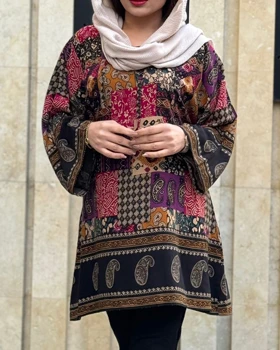 تونیک سایز بزرگ اشک طرح اندونزی 1162