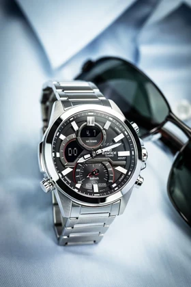 ساعت مچی مردانه کاسیو ادیفایس casio edifice اورجینال مدل ECB-30D-1ADF
