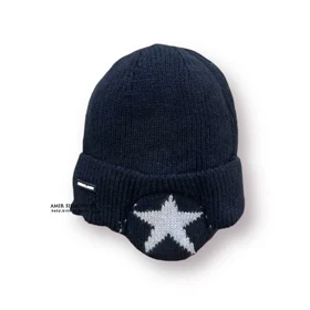 کلاه بافت پسرانه گوشگیر دار