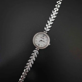 ساعت مچی زنانه چنل Chanel رنگ ثابت استیل316 با موتور کوارتز ژاپن کد 2