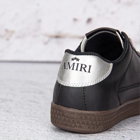 ونس زنانه سه ستاره AMIRI مشکی نقره ای کد 2319