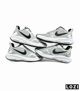 کفش کتانی مردانه و زنانه طوسی مشکی Nike guide 10