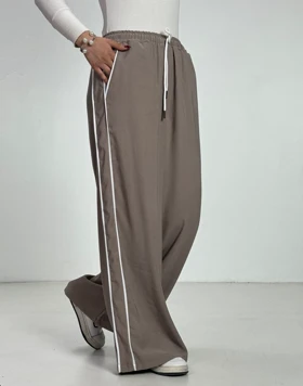 شلوار فول بگ بغل مغزی کد 200285 (موکا)