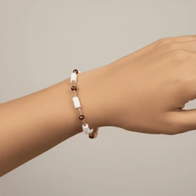 دستبند زنانه مدل گوی دار