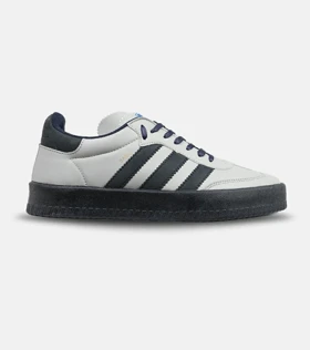 کفش کتانی مردانه طوسی سرمه ای ADIDAS Samba